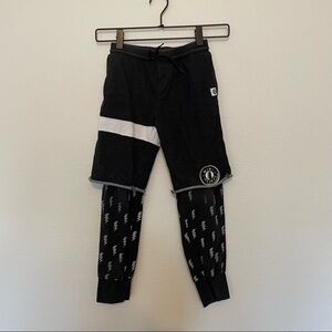 Mini shatsu black and grey sweatpants and shorts combo sz.5
